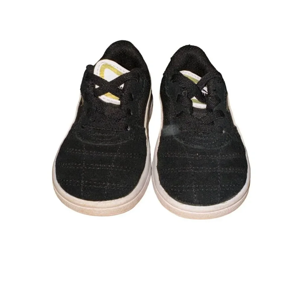 Puma Astro Kick Sneakers Black White Size 5C
